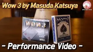 wow 3 magic by masuda Katsuya, performance video.