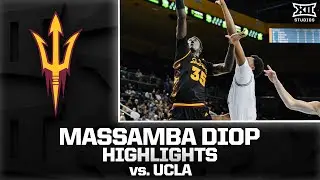 Massamba Diop Highlights vs. UCLA | 2025-26 Big 12 Men&rsquo;s Basketball