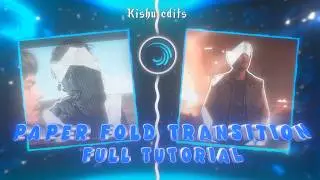 AE LIKE PAPER FOLD TRANSITION TUTORIAL | ALIGHTMOTION | ( + XML FILE ) @K1SHUedits