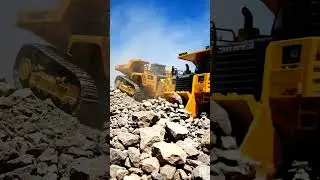 Unleashing the Beast! 🚧 Massive Rock Crushing Power!