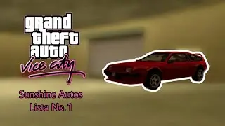 Grand Theft Auto Vice City - Sunshine Autos | Lista No. 1