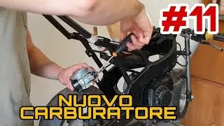 RESTAURO MINIMOTO - nuovo CARBURATORE recensione e montaggio - parte 1 - episodio 11