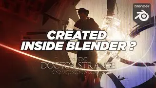 Creating DOCTOR STRANGE Scene with BLENDER 3.2