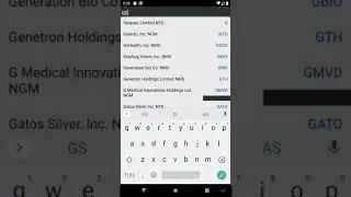 How to Add a Stock List
