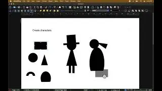 THE VAMPIRE DETECTIVES ::: tutorial &mdash; comic strip character design with free word processor software