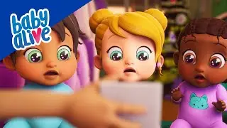 Baby Alive em Português Brasil 🎅🏽 Apanhando o Pai Natal! 💫 Vídeos Infantis 💕
