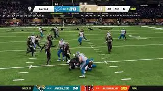 RGL Season 2 Week 12 Lions @ Saints