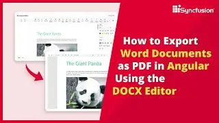 Как экспортировать документы Word в PDF в Angular с помощью редактора DOCX