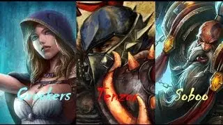 Tenzor - 3v3 Arena as WMP - Practicing ft. Crookers n Soboo 5.3 Warrior PvP
