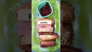 Minute Aloo Roll Recipe 😍 | Super Quick Snack | Tasty Potato Wrap! 🌯#recipe #aalu