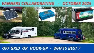 OFF GRID или HOOCK-UP | Преимущества кемпинга вдали от цивилизации | Сотрудничество Vanners, октя...