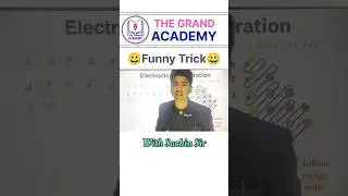 Easy Trick for Electronic Configuration #shorts #tricks #explorepage