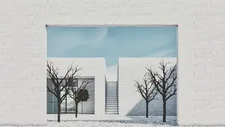Archviz |Speed Art| White Walls