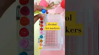 Rearrange Alcohol Art Markers || Alcohol Marker unboxing #artsupplies  #alcoholmarkers #artmarkers