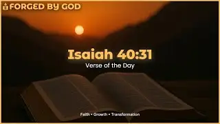 {Isaiah 40:31} (SOAP Devotion) - Forged by God - Daily Verse