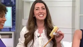 ELEMIS Body Nourishing Milk Bath & Exfoliating Brush Set on QVC