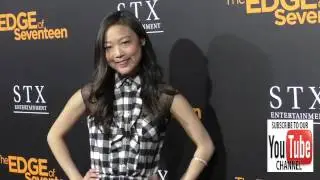 Krista Marie Yu at the Screening Of STX Entertainment's The Edge Of Seventeen at Regal LA Live Stadi