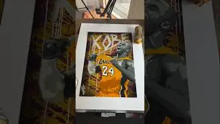 Kobe Bryant Tribute With Spray Paint!