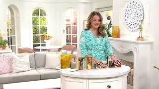 Carver Dan's Americana Themed Handcrafted Wood Puzzle Box on QVC