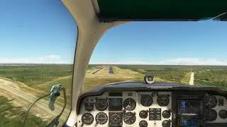 MSFS 2020: (Carenado) Bonanza F33A, Landing at KCOT.