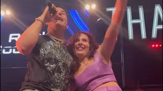 Rusa LERA DANCERA con su papí bachata RAULIN RODRÍGUEZ otra vez en el escenario, en Holanda 🇳🇱❤️