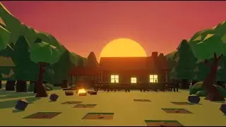 Blender 2.82 Student Projects - Low Poly Game Level Design