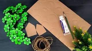 Paper tree wall hanging ideas | Paper craft for home decoration | Paper flower wall decoration 