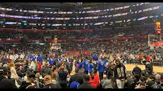 LA Clippers New Additions Debut vs Golden State Warriors!! Vlog #10