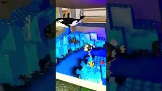 Lego Unterwasser Welt in der Legostadt #lego #deepsea #diving #shorts #trending #viral #minifigures