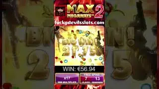 Max Megaways 2 💥 BIG WIN! #slots #bigwins #luckydevilsslots #bonusbuys #giveaways