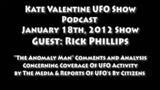 Ufo Show Kate with Rick Phillips