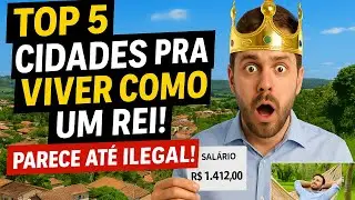 TOP 5 CIDADES MAIS BARATAS PRA VIVER NO BRASIL!