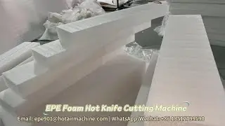 Hot Knife Cutting Machine Precise Cutting of EPE Foam Sheets