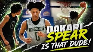 Dakari Spear is That Dude | 6'4 Guard  Can Shoot It + Score At a High Level!!