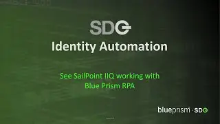 SDG Identity Automation | Demo