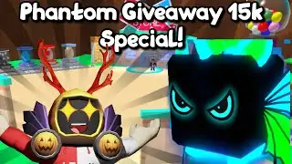 PHANTOM SECRET PET GIVEAWAY ROBLOX BGS tysm for 15K😱🎉🎉