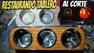 Como restaurar tablero instrumental LUCES LED y Shift light