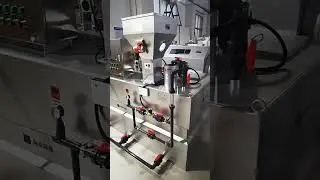 Fully automatic dosing device, wastewater treatment, integrated dosing device, high-quality and effi