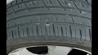 Attempted Puncture Repair Using Screw Plug (Failed!)