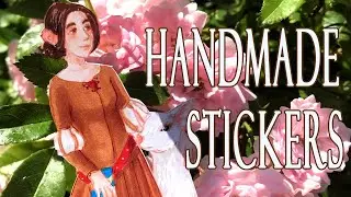 How I Make Hand Drawn Stickers