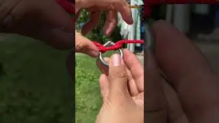 Punta de cuerda con nudo, hazlo t&uacute; mismo en casa