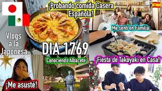 Anda sin Energía ¡Fiesta de Takoyaki! 🇯🇵 + Auténtica PAELLA Española  🇪🇸 - Ruthi San ♡ 17-01-26