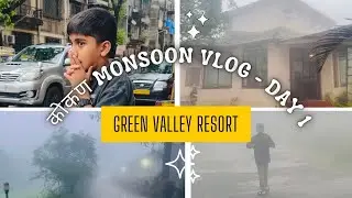 Kokan Monsoon Diaries – Day 1 🌴 | First Stop: Green Valley Resort, Amboli 🌿