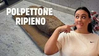 POLPETTONE di carne ripieno MORBIDO e FILANTE con PROVOLA affumicata e PROSCIUTTO | lacucinadelpump
