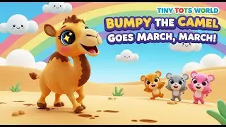 Bumpy the Camel Song 🐪 Nursery Rhyme for Toddlers