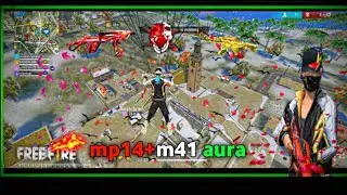 💪MP14+M41 ⚡99%☠️ Headshot15Kill🎯 Solo Vs Squad ⚡Full Gameplay |📱MobileFree Fire