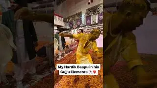 #hardikpandya grooves on #garba at #anantambani #wedding #haldi #shorts #rahulvaidya #mumbai