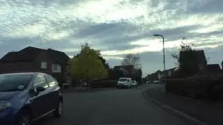 Driving On Farne Avenue & Bala Way, St Peter's, Worcester, Worcestershire, England