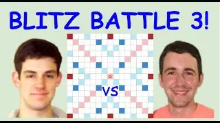 Blitz Scrabble 3 vs. Joey Mallick!