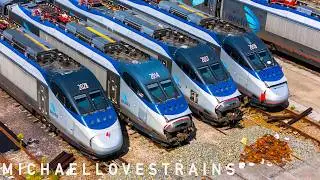 Amtrak's Abandoned Acela Express Trains